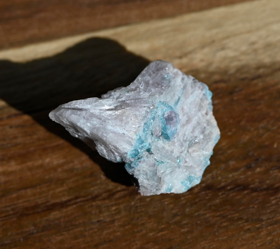 Paraiba Tourmaline Crystal in Natural Matrix – Collector Specimen
