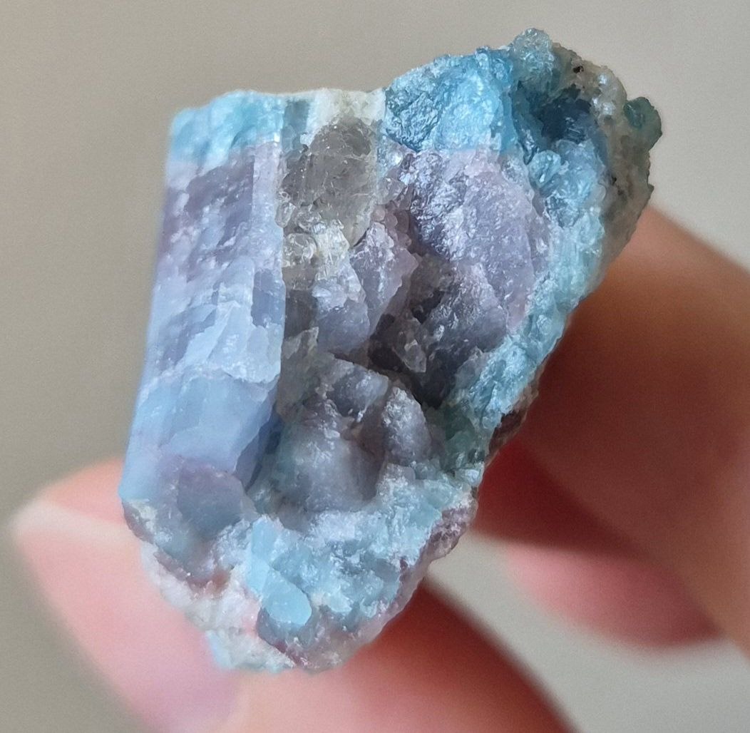 Paraiba Tourmaline Crystal in Natural Matrix – Collector Specimen