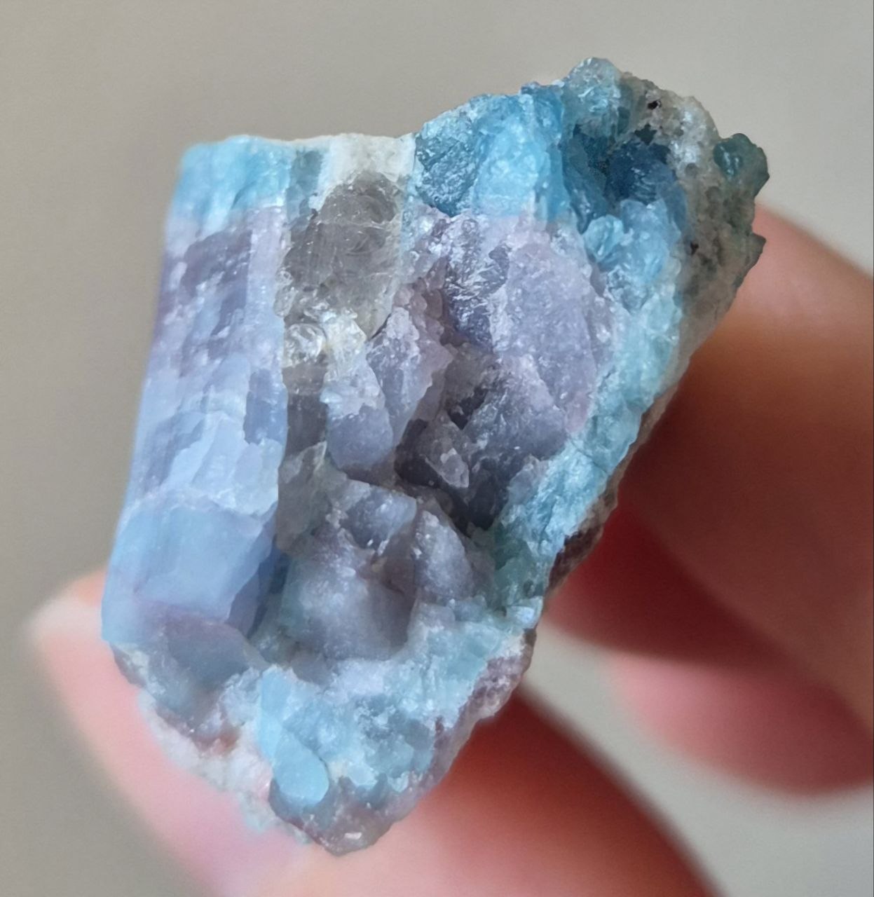 Paraiba Tourmaline Crystal in Natural Matrix – Collector Specimen